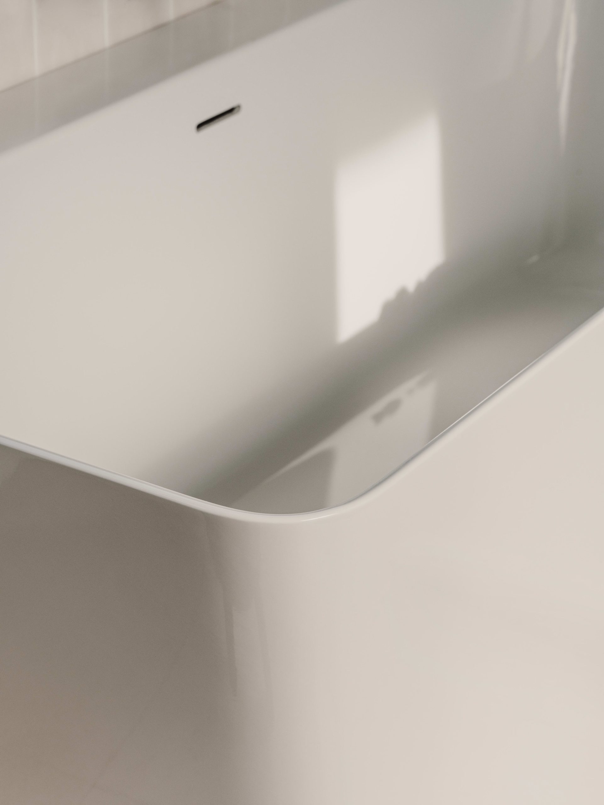 ONA Baignoire asymétrique angle gauche en stonex A248629000 – Image 5