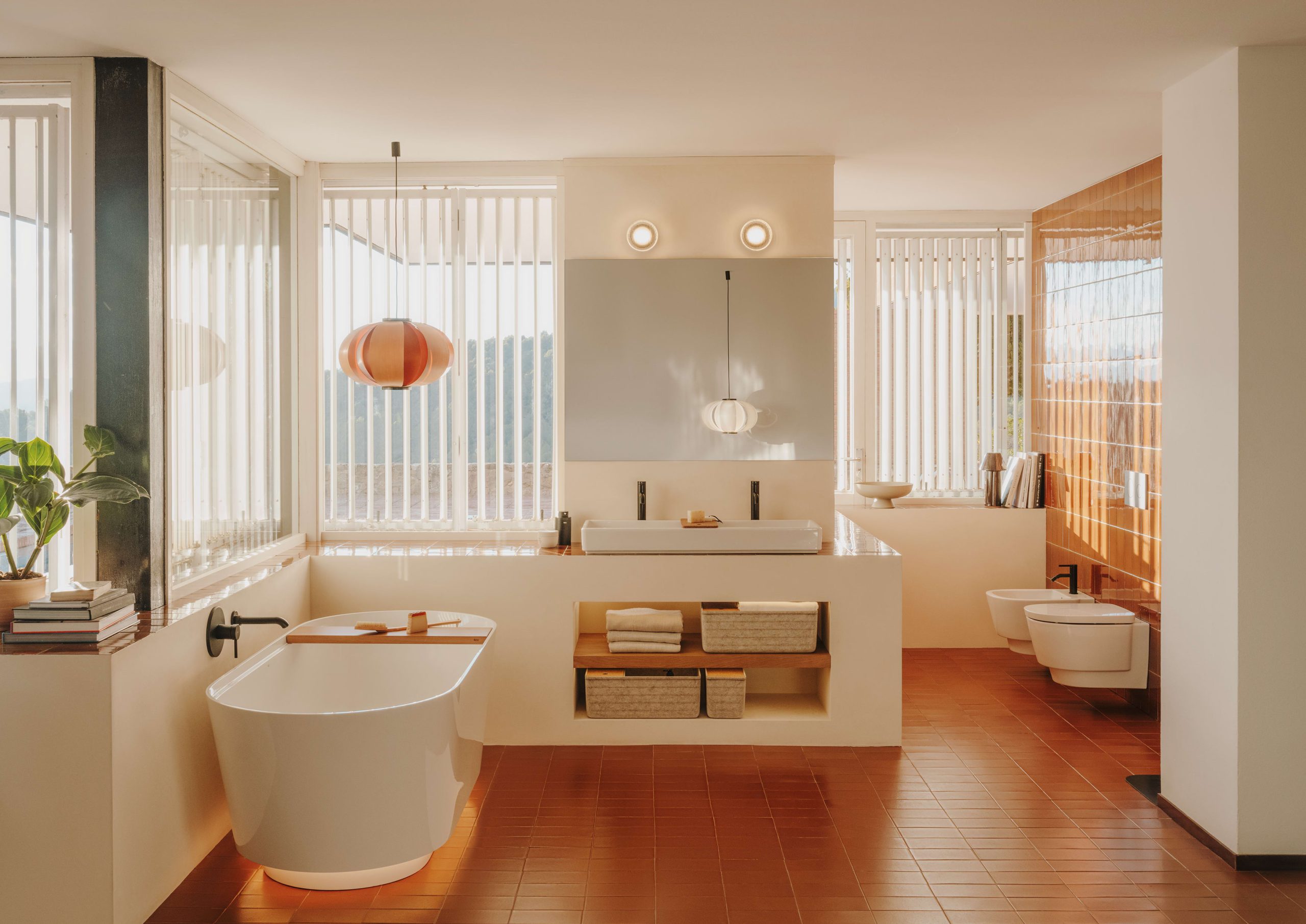 TURA Baignoire îlot en Stonex®avec vidage Clic-Clac A248672000 – Image 3